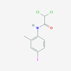 2,2-dichloro-N-(4-iodo-2-methylphenyl)acetamide