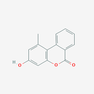 molecular formula C14H10O3 B7739732 3-hydroxy-1-methyl-6H-benzo[c]chromen-6-one 