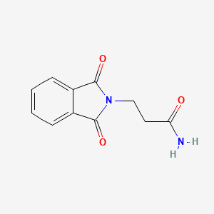 molecular formula C11H10N2O3 B7739756 3-(1,3-Dioxoisoindolin-2-yl)propanamide 