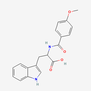 N-(4-methoxybenzoyl)tryptophan