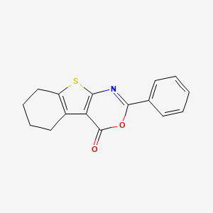 2-phenyl-5,6,7,8-tetrahydro-4H-[1]benzothieno[2,3-d][1,3]oxazin-4-one