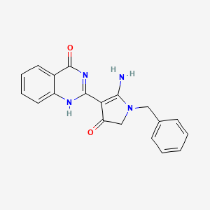molecular formula C19H16N4O2 B7739859 CID 687743 