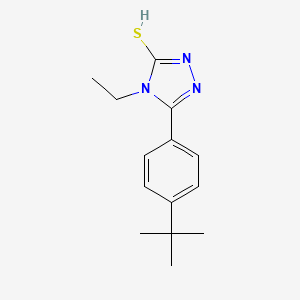 molecular formula C14H19N3S B7739947 CID 648787 