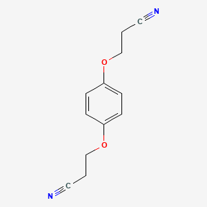 3-[4-(2-Cyanoethoxy)phenoxy]propanenitrile