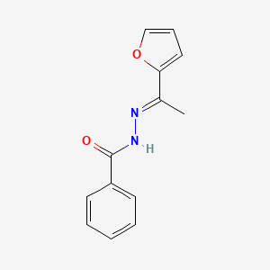 N'-[1-(2-furyl)ethylidene]benzohydrazide