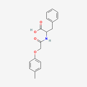 N-[(4-methylphenoxy)acetyl]phenylalanine