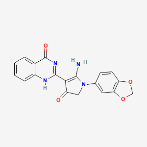 molecular formula C19H14N4O4 B7740686 CID 1078347 