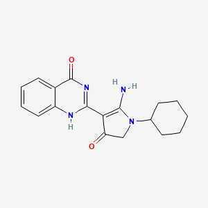 molecular formula C18H20N4O2 B7740708 CID 728143 