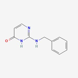 molecular formula C11H11N3O B7740814 2-(Benzylamino)-4(3H)-pyrimidinone 