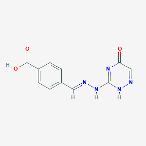 molecular formula C11H9N5O3 B7740921 CID 5346880 