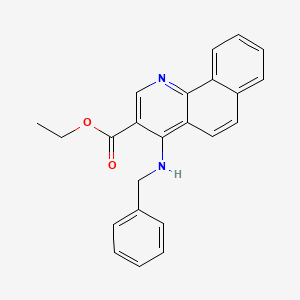 Ethyl 4-(benzylamino)benzo[h]quinoline-3-carboxylate