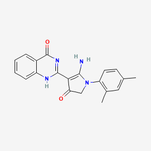 molecular formula C20H18N4O2 B7741708 CID 729236 