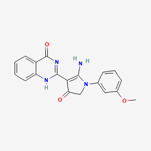 molecular formula C19H16N4O3 B7741720 CID 647423 