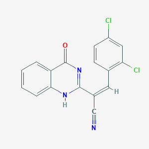 molecular formula C17H9Cl2N3O B7741759 CID 5710432 