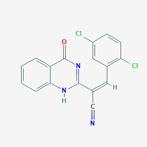 molecular formula C17H9Cl2N3O B7741761 CID 5710433 