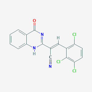molecular formula C17H8Cl3N3O B7741768 CID 5350022 