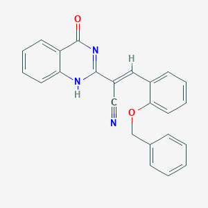 molecular formula C24H17N3O2 B7741778 CID 5710444 