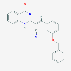 molecular formula C24H17N3O2 B7741783 CID 5710447 