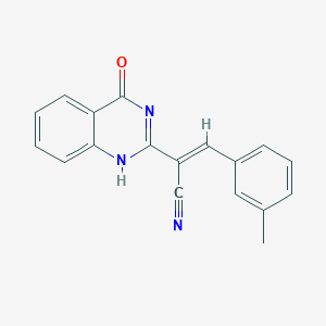 molecular formula C18H13N3O B7741793 CID 5710454 