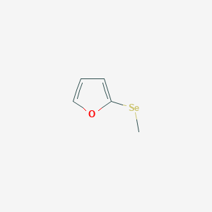 B077422 2-Methylselanylfuran CAS No. 13129-43-6