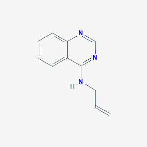 molecular formula C11H11N3 B7742279 N-allylquinazolin-4-amine 