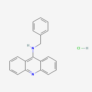 molecular formula C20H17ClN2 B7742727 N-benzylacridin-9-amine;hydrochloride 