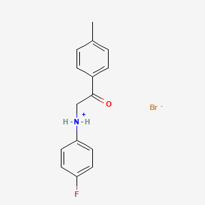 molecular formula C15H15BrFNO B7742783 Cambridge id 6802876 