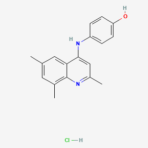 molecular formula C18H19ClN2O B7742938 Cambridge id 6809088 