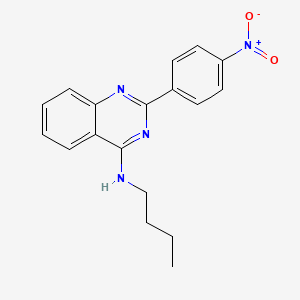 N-butyl-2-(4-nitrophenyl)quinazolin-4-amine