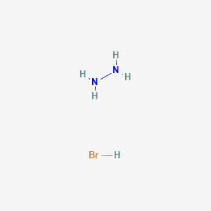 molecular formula BrH5N2 B077438 联氨，一溴化氢 CAS No. 13775-80-9