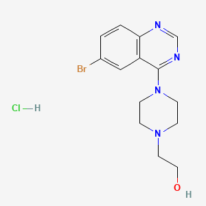 2-[4-(6-Bromoquinazolin-4-yl)piperazin-1-yl]ethanol