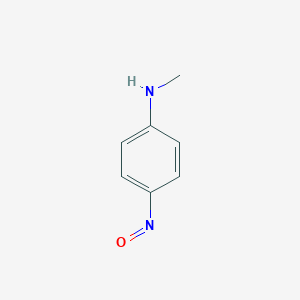 molecular formula C7H8N2O B077442 N-甲基-4-亚硝基苯胺 CAS No. 10595-51-4