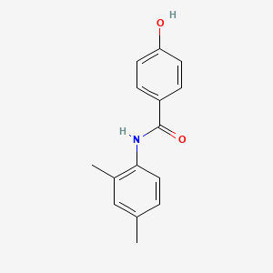 molecular formula C15H15NO2 B7744310 N-(2,4-dimethylphenyl)-4-hydroxybenzamide 