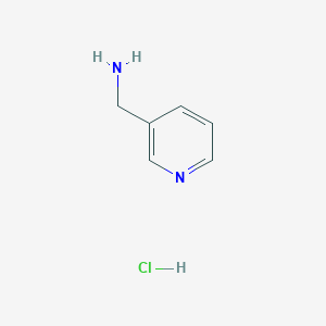 molecular formula C6H9ClN2 B7744422 Pyridin-3-ylmethanamine Hydrochloride CAS No. 22199-21-9