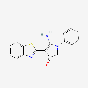 molecular formula C17H13N3OS B7744428 CID 725146 
