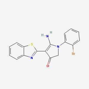 molecular formula C17H12BrN3OS B7744504 CID 1193463 