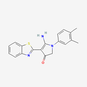 molecular formula C19H17N3OS B7744529 CID 725174 