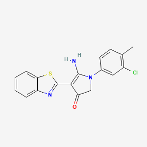 molecular formula C18H14ClN3OS B7744531 CID 1193466 