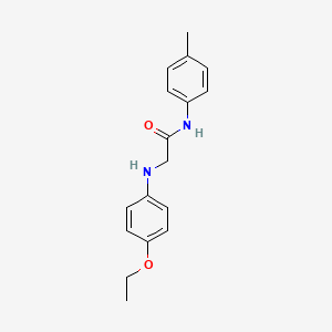 molecular formula C17H20N2O2 B7744564 2-[(4-ethoxyphenyl)amino]-N-(4-methylphenyl)acetamide 