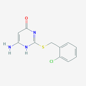 molecular formula C11H10ClN3OS B7744688 CID 712813 