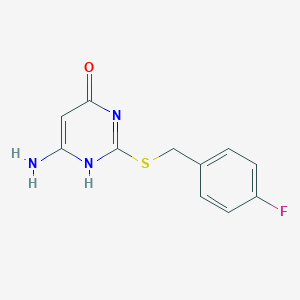 molecular formula C11H10FN3OS B7744693 CID 724403 