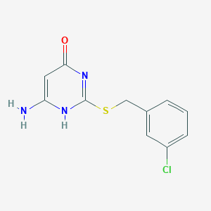 molecular formula C11H10ClN3OS B7744701 CID 662596 