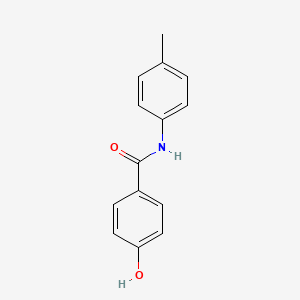 molecular formula C14H13NO2 B7744813 4-hydroxy-N-(4-methylphenyl)benzamide CAS No. 27522-80-1