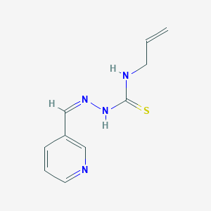 Nicotinaldehyde 4-allyl-3-thiosemicarbazone