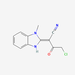 molecular formula C12H10ClN3O B7745191 CID 5398636 