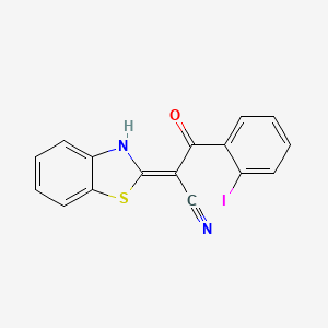 molecular formula C16H9IN2OS B7745198 CID 5451702 