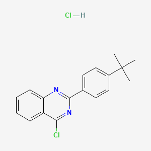 2-(4-Tert-butylphenyl)-4-chloroquinazoline hydrochloride