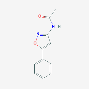 B077460 N-(5-Phenyl-3-isoxazolyl)acetamide CAS No. 13273-63-7