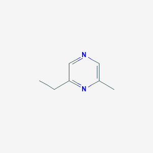 molecular formula C7H10N2 B077461 2-乙基-6-甲基吡嗪 CAS No. 13925-03-6