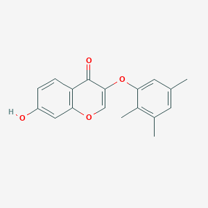 7-hydroxy-3-(2,3,5-trimethylphenoxy)-4H-chromen-4-one